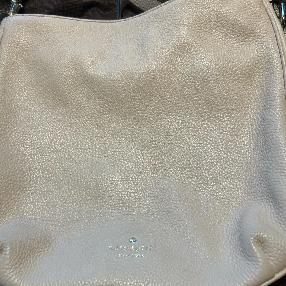 Kate Spade Cobble Hill small Ella leather Satchel/Crossbody Porcelain - Picture 3 of 16
